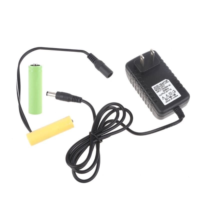 3V AA Battery Adapter Power Supply Cable Replace 2x 1.5V AA Battery US