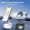 for MagSafe Magnetic Vacuum Car Phone Holder 360° Foldable Dashboard Mount Universal Stand for iPhone Android Navigation