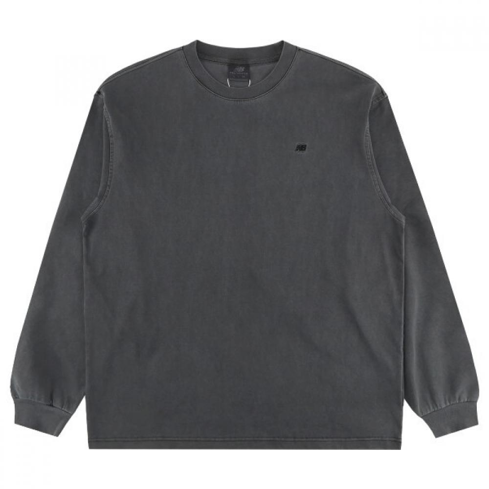 

New Balance Essential Small Logo Washed Long Sleeve Tee Nbndg21204 60 XXL(110)