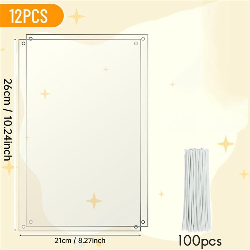 A27F-Clear Cage Edge Liner 12-Pack Pet Cage Liner Protection Cage Urine Guard Guinea Pig Side Lining Habitat Siding