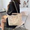Travel Straw Shoulder Bag Summer Women's Totes Bag Ins Lace Straw Bag  for Ladies