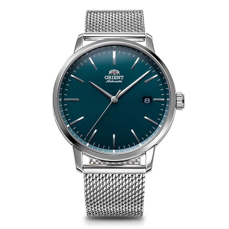

[ORIENT]Часы ORIENT автоматические BasicConcept механические автоматические Поставляются с гарантией отечественного производителя классические RN-AC0E06E мужские зеленые