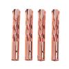 4Pcs High Quality Pure Copper Bfa 4Mm Z-Type Banana Plug Speaker Cable Connector Accessories