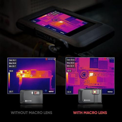 HIKMICRO Thermography Macro Lens, 0.12X, for Pocket1, Pocket2, and PocketC