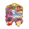 Crayon Shin-chan Swing Keychain: Funny Doll Couple Charm