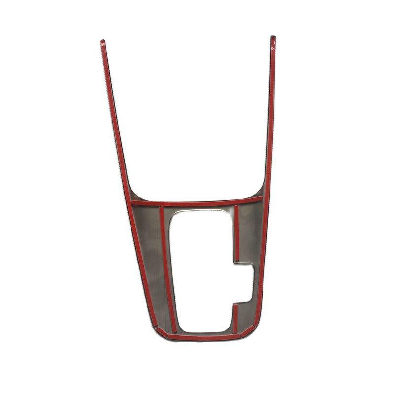 AT Gearbox Gear Panel Garnish Metal Interior Trim Cover Fit for Skoda Octavia 4 IV Mk4 RS VRS Accessories Styling Stickers