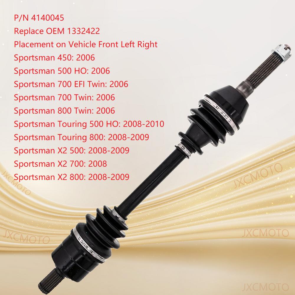 Drive Shaft CV Axle For SPORTSMAN 600 & SPORTSMAN 700 1380218 1380197 1380240 1332288 1332309 1332422 1332347 1332935 1332881