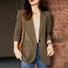 Women's Loose Fit Suit Trench Coat