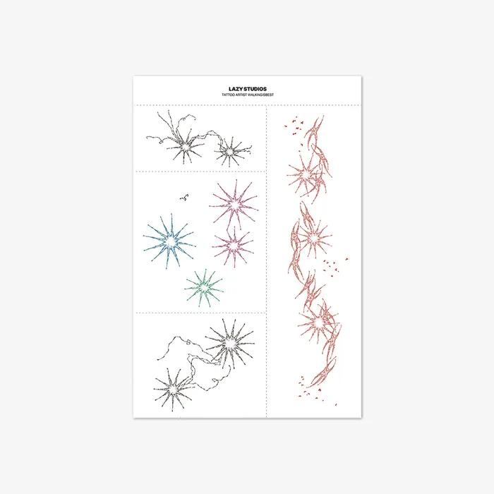 

Тату-мастер Прогулка 01 Временная наклейка-тату