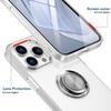 Free Rotate Ring Holder Clear Soft Tpu Case For Iphone 14 13 12 11 Pro Max Mini Xr X Xs 7 8 Plus Se 2020 Cover