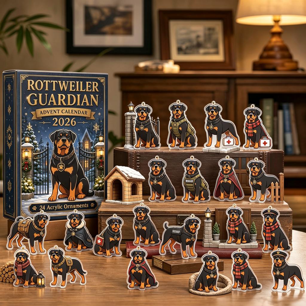 Acrylic Guard Dog Collectible Figure for Dog Lovers