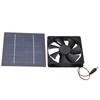 Solar Powered Fan Waterproof IP65 20percent  Conversion Rate Mini Exhaust Fan Environmentally Friendly 20W