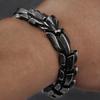 Bracciale Vichingo Vintage Acciaio Inossidabile Uomo Biker Drago Nordico Amuleto di Odino Ouroboros Gioielli Regalo per Lui