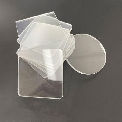 16 Pieces Acrylic DIY Transparent Refrigerator Magnet Square/Round Handmade Magnetic Photo Stickers Material Package