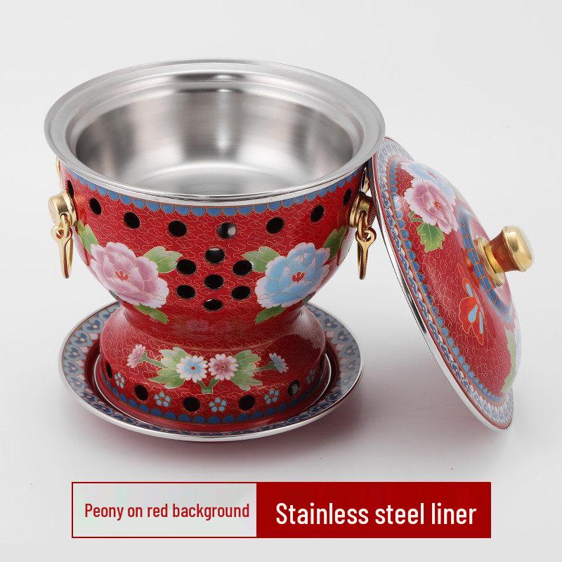 Single Person Copper Alcohol Hotpot