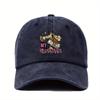 Counting My Blessings Money Graphic Baseball Cap Cotton Washed Adjustable Casual Unisex Hat