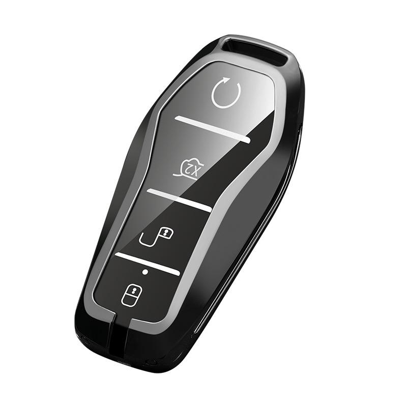 BYD Han, Tang DM, Qin PLUS, Song Pro/Max, Yuan Car Metal Key Case (2021 Model)