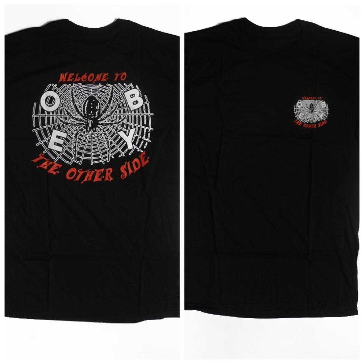 

Welcome To The Other Side T-Shirt Loose Crew Neck Trendy Men s Women s Short Sleeve Versatile Vintage Alphabet Pattern T-Shirt 3XL