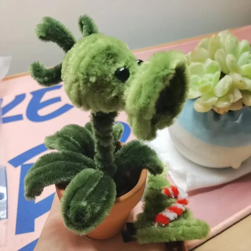 100 Stück grüne Pfeifenreiniger, Pfeifenreiniger zum Basteln, Pfeifenreiniger-Basteln, Chenille-Stiele für Bastelkinder, DIY-Kunsthandwerksbedarf