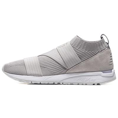 Nb 247 Classic Comfortable Elegant Fabric Pigskin Low-Top Casual Running Shoes Women Sneaker Grandma-Gray WRL247KG