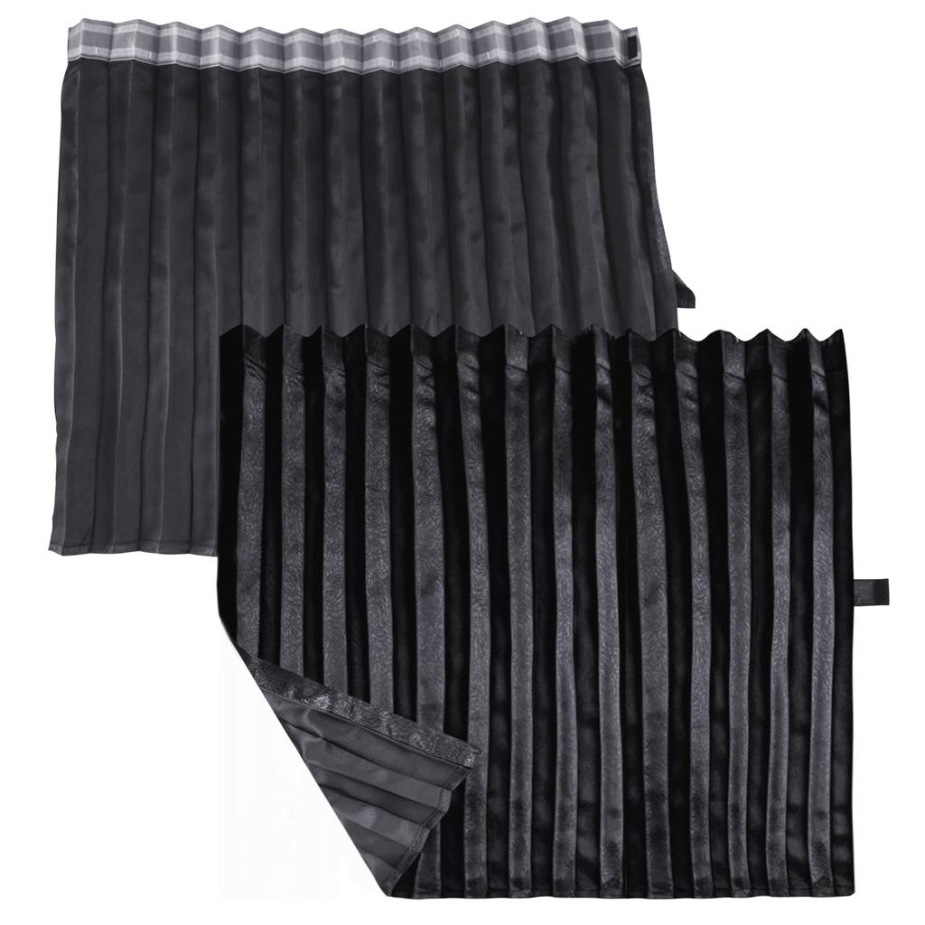 ZATOOTO Truck Supplies Center Curtain Truck Curtain Nap Light Blocking Pleated 2 Pieces Car Supplies Car Interior Sleeping In Car Width 120cm X Length