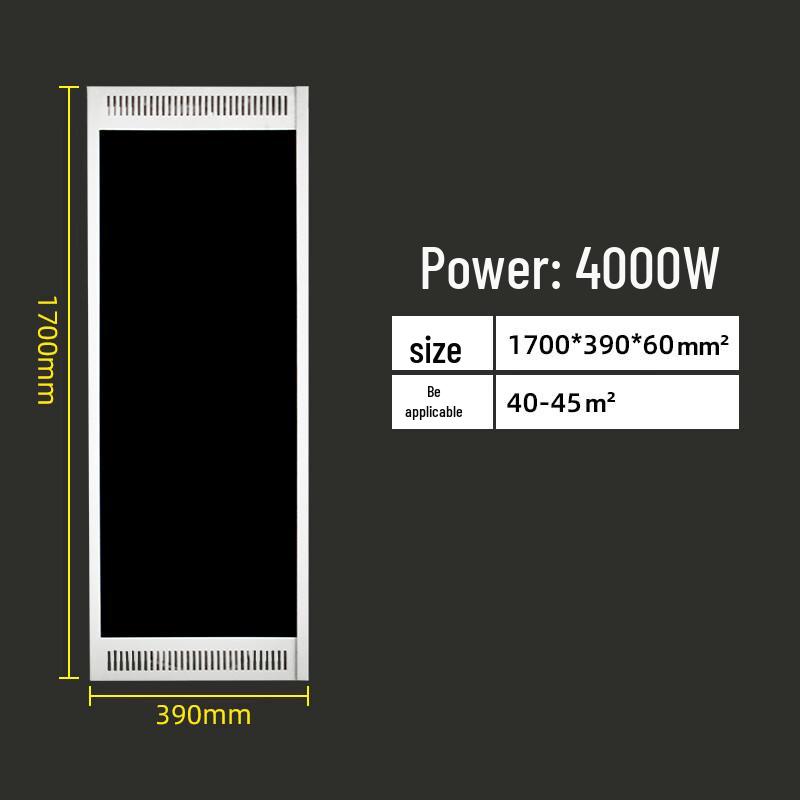 Baiqi Wall-Mounted Commercial Far Infrared Heater