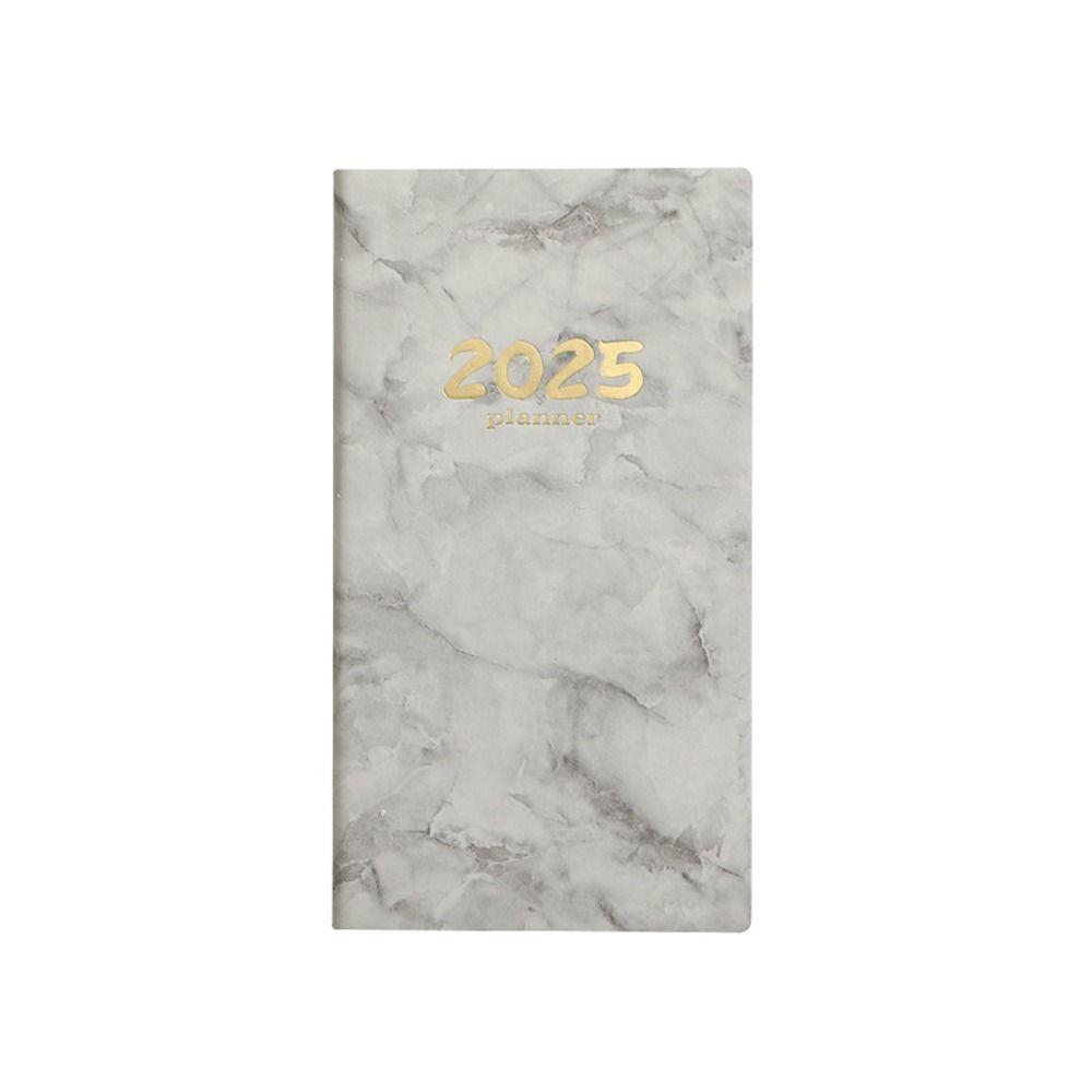 

Плотная бумага 2025 Ежедневник Износостойкий Ежедневник Блокнот Премиальный Личный Журнал Работа серый