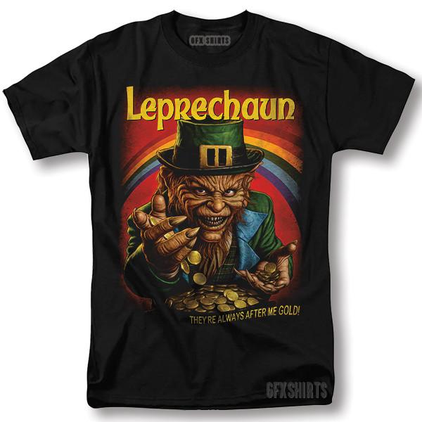 Leprechaun Shirt Horror Movie Vintage Graphic Design T-Shirt Unisex T-Shirt XXXXL