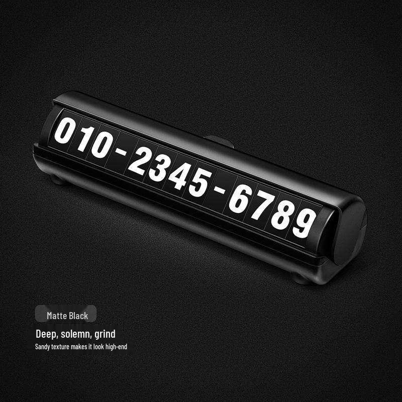 

Креативная временная табличка с номером телефона для парковки для автомобилей