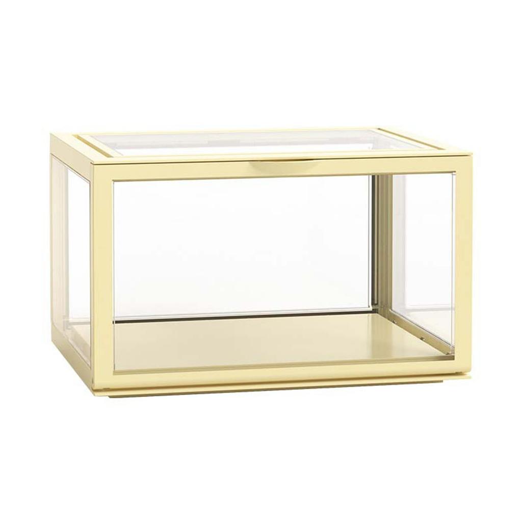 Figure Organizer Desktop Doll Acrylic Display Cabinet High Transparency Sealed Dustproof Show Case