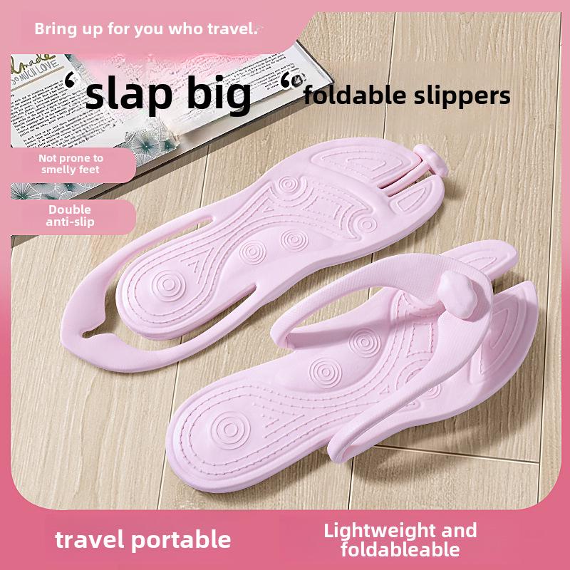 

Портативные одноразовые складные пляжные тапочки для летних путешествий 40-41