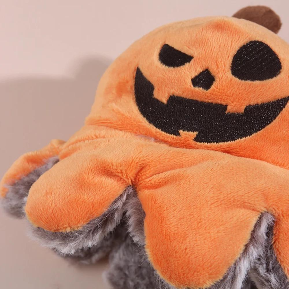 Halloween Dog Plush Toy Dog Ghost Festival Plush Sound Toy Flip Pumpkin Pirate Octopus Pet Flip Pumpkin Octopus Doll Plush Toy
