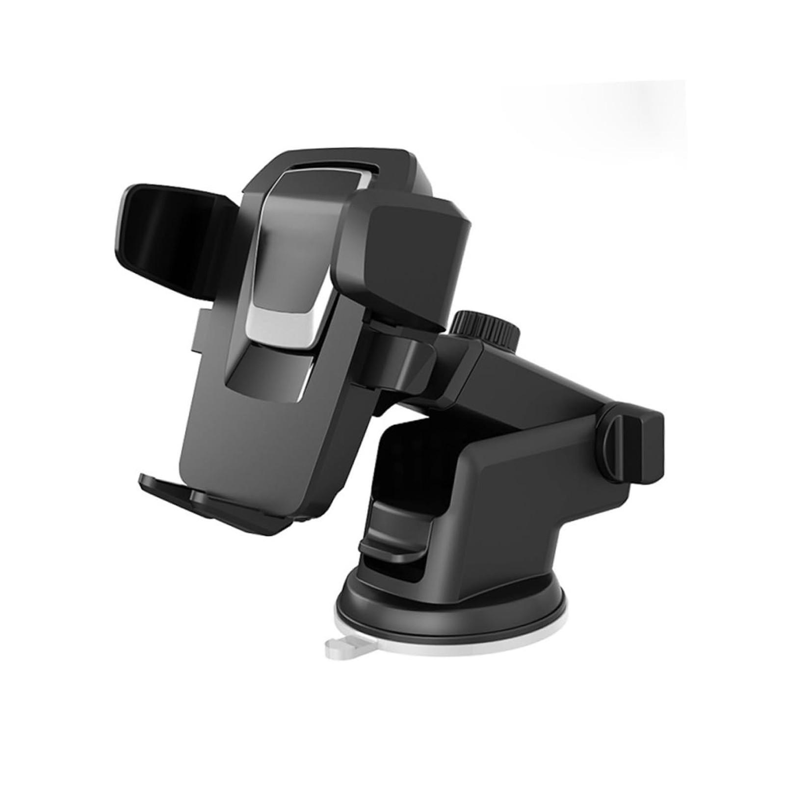 

Автомобильный держатель для мобильного телефона, многофункциональная вращающаяся приборная панель, присоска, поддержка навигации в автомобиле One Size серебряный