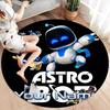 ASTRO BOT Custom Name Round Area Rug,Carpet Rug for Living Room Bedroom Sofa Playroom Decor,Non-slip Floor Mat