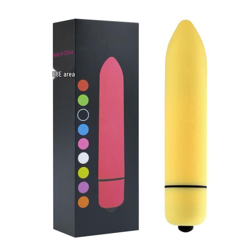 10-Frequency Pointed Bullet Vibrator for Women - Single-Frequency Massager for Mood Enhancement