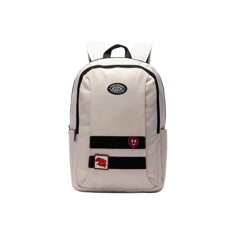 New Anta Fashion Trend Backpack Regular Unisex Light Smoke Gray 192518152-4