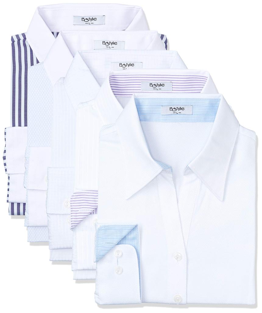 Atelier Sanrokugo Blouse Fabric for Opaque Dress Perfect for Office Job and New and a Beautiful Silhouette Women's 5-Piece Set, High-Density Shirts,