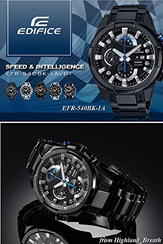 EFR-540BK-1A Casio Edifice CASIO EDIFICE Watch Racing Chronograph EFR-540BK-1 Analog Men's [Parallel Import]