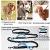 Hands Free Dog Traction Rope Dual Handle Pet Leads Multifunction Dog Leash  Puppy
