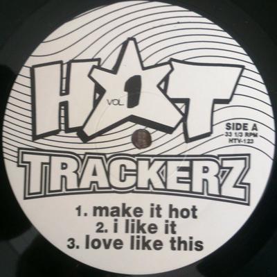 12-palcová platňa RÔZNI - Hot Trackerz Vol. 1 HTV123 Nie na etikete - USA Tanečná a elektronická Použitá