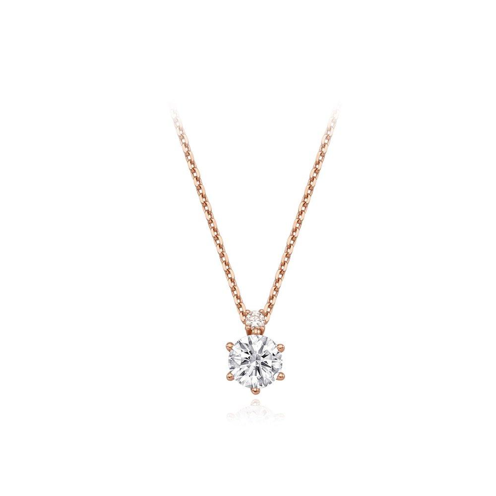 [Rosemont] Silver Necklace Rc0218