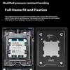 1 Set Black Amd Fastener Anti Bending Bracket Pressing Plate Cnc Aluminum Am5 Cpu Bending Corrector Frame