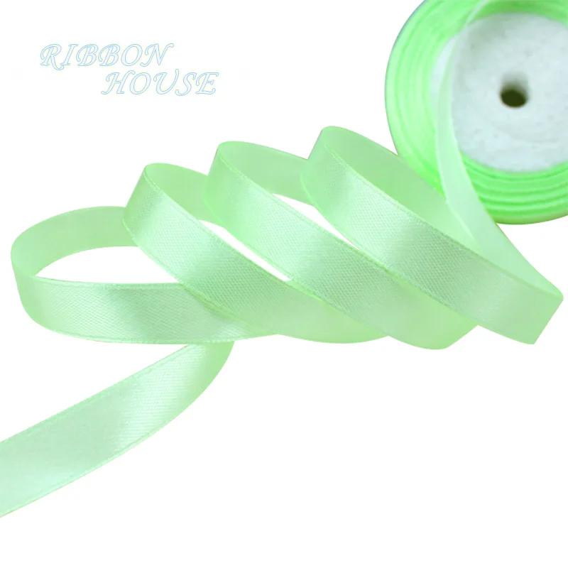 (25 yards/roll) 6mm Single-sided Satin Ribbon Woven Ribbon Gift Packaging Christmas Decoration Handmade Ribbon DIY Wholesale