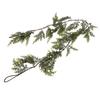 Christmas Artificial Cedar Garland Real Touch Pine Greenery Garland with Flexible Branches for Various Surfaces