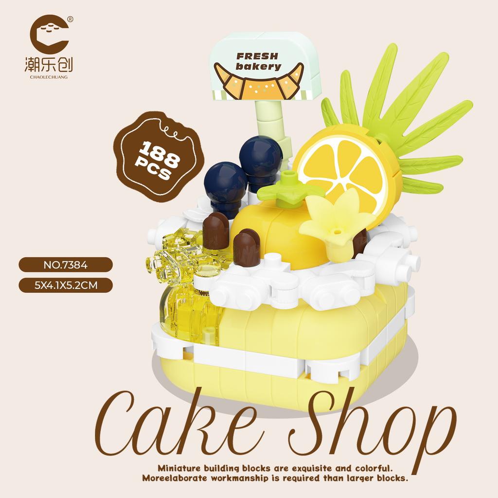 Creative Building Blocks, Birthday Cake Dessert, Party Building Blocks, Girl's Birthday Gift, Birthday Cake Building Blocks