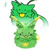 Soft And Adorable Green Cat Plush Toy With Pp Cotton Filling For Gaming Fans