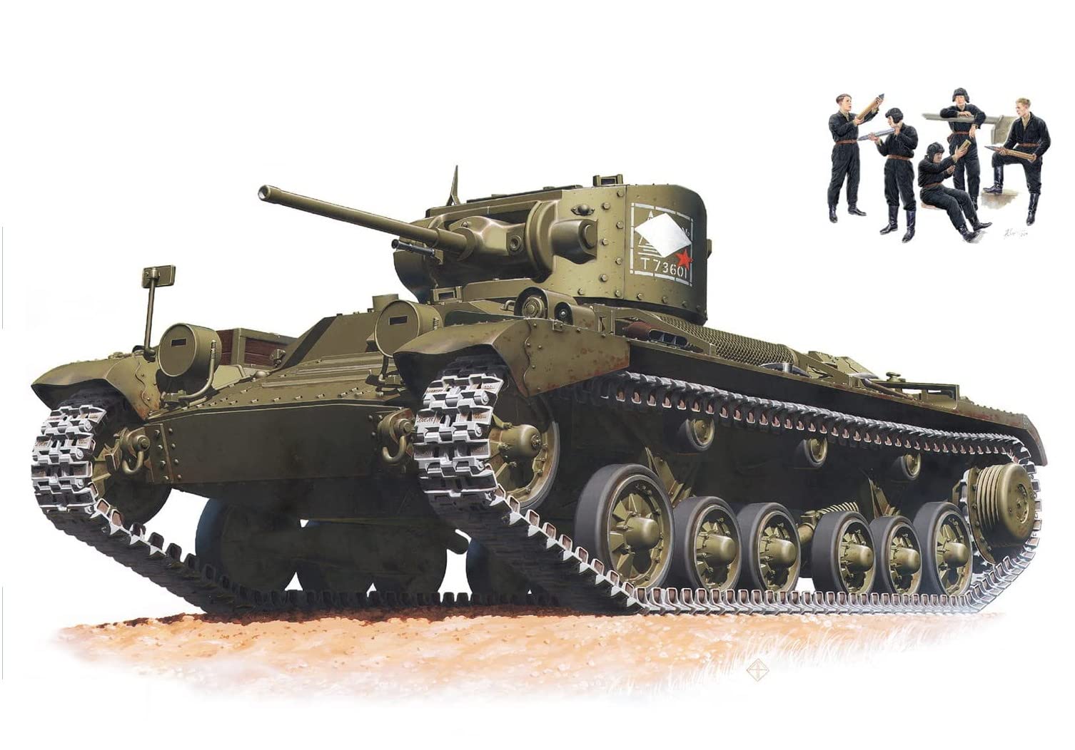 

Miniart Valentine Canadian Early Model MA35123 Plastic Model 1/35 MK.IV
