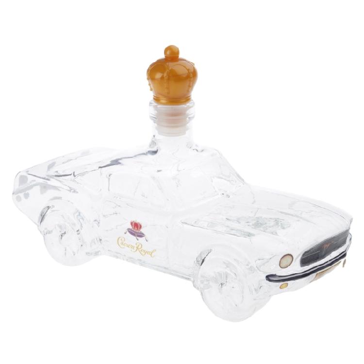 Display Worth Car Design Glass Whiskeys Bottle With High Quality Finish For Collectors And Whiskeys Aficionados