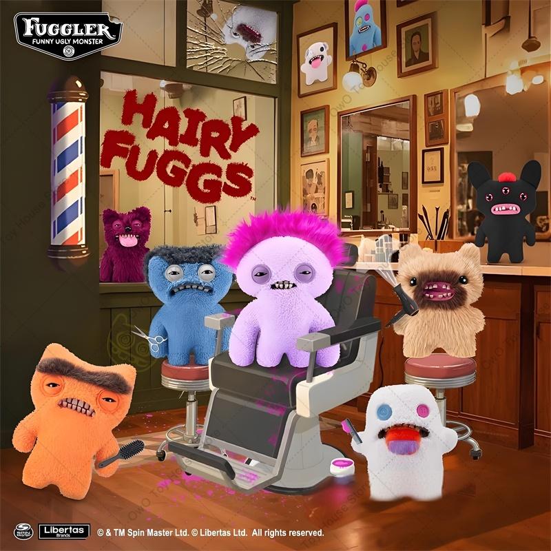 Original Fuggler Hässliche Zähne Monster Plüschtiere Kawaii Cartoon Fugglers Genervter Außerirdischer Weitäugiger Sonderling Plüschpuppen Geschenke Kinder