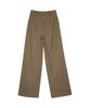Make A Toast [22Fw] Basic Wide Pants - Dark Beige